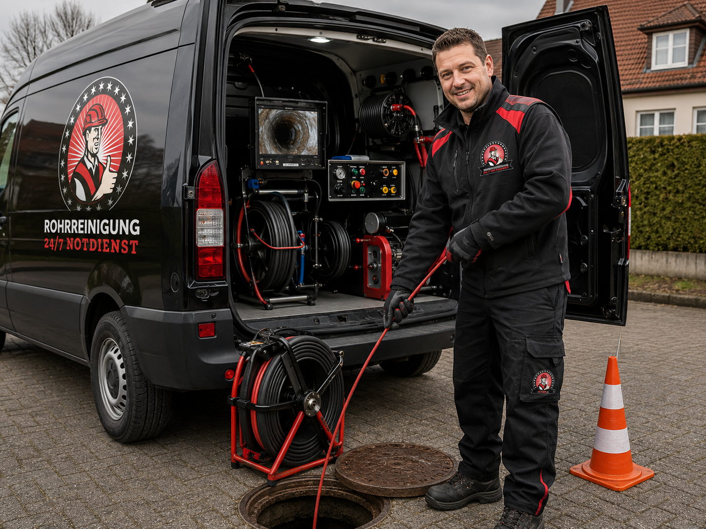 Moderne Technik für professionelle Rohrreinigung